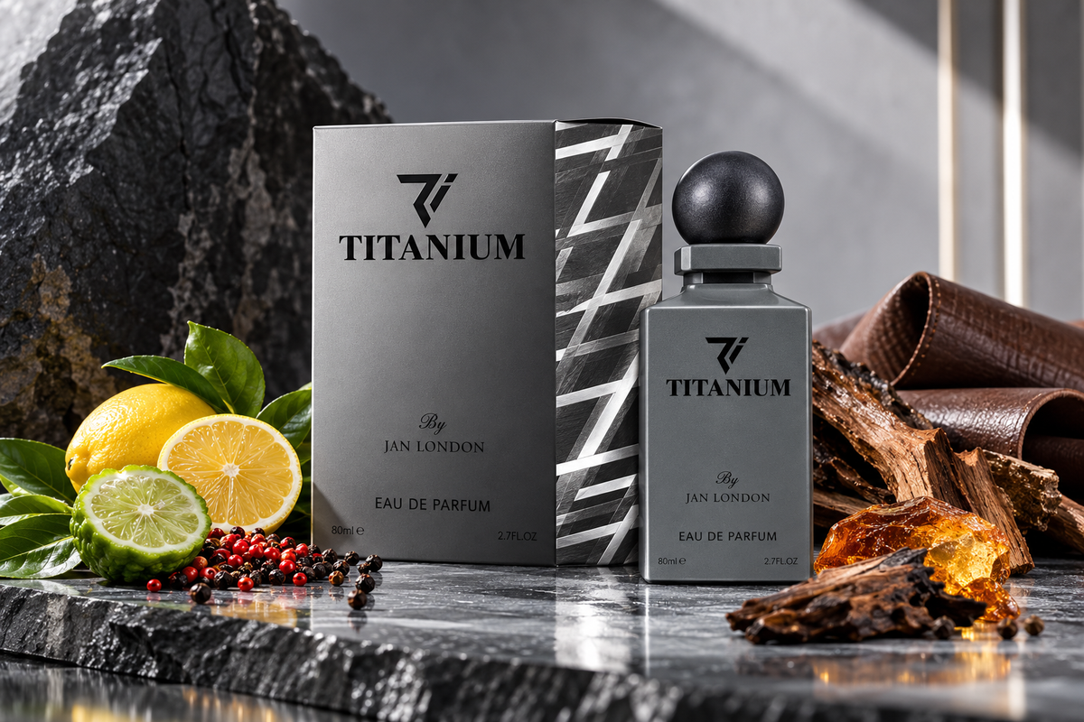 Titanium by Jan London Elegant Niche Citrus Spicy Wood Fragrance