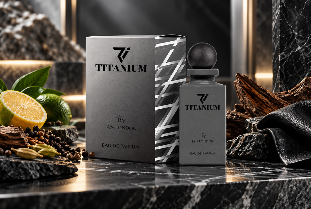 Titanium by Jan London Elegant Niche Citrus Spicy Wood Fragrance