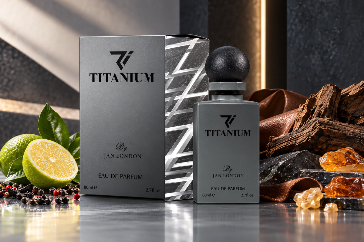 Titanium by Jan London Elegant Niche Citrus Spicy Wood Fragrance