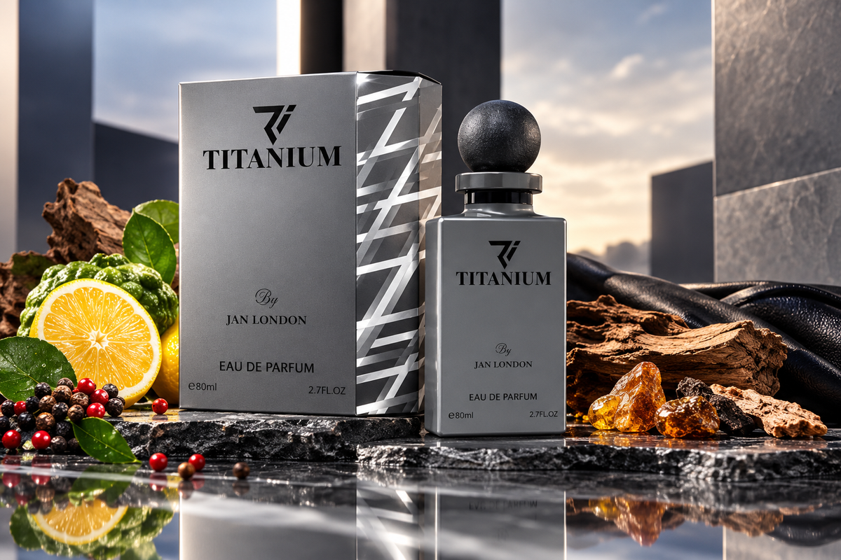Titanium by Jan London Elegant Niche Citrus Spicy Wood Fragrance