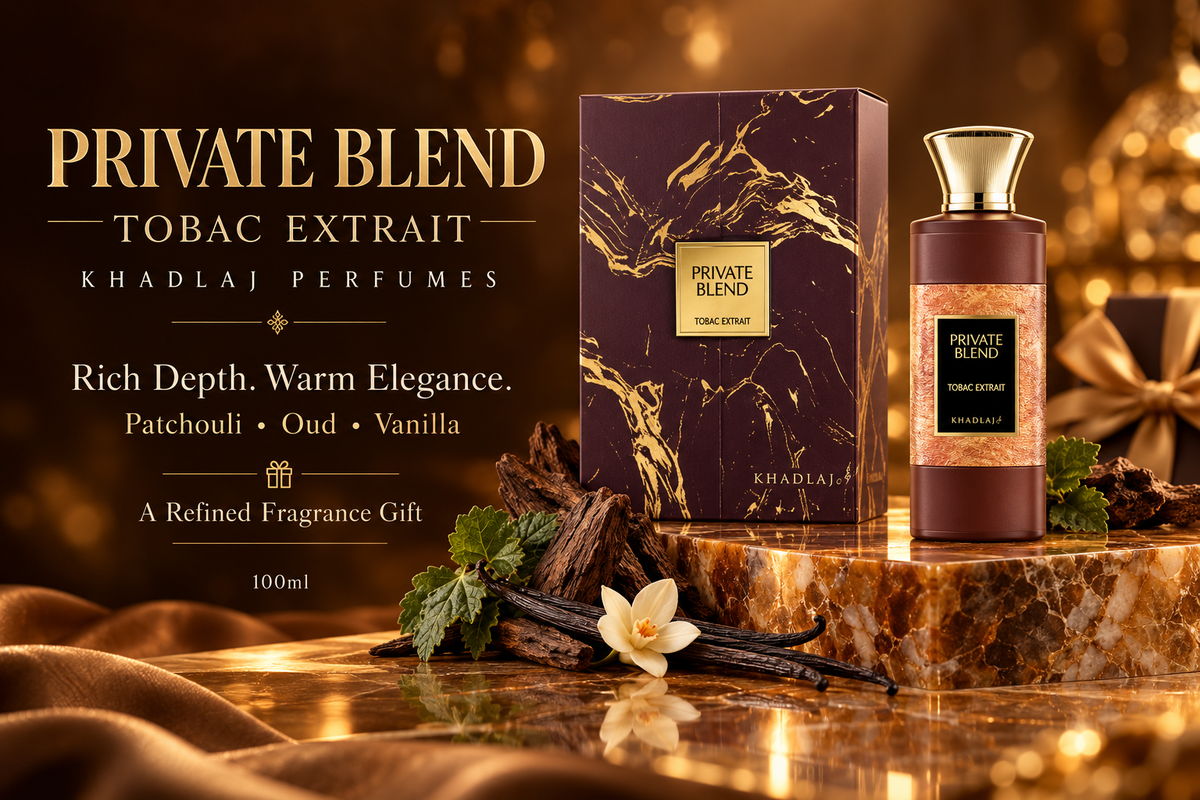 Private Blend - Tobac Extrait by Khadlaj Perfumes – 100ml