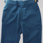 Unruly Blue Boys Navy Fine Wool Formal Suit Trousers