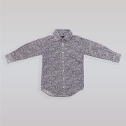Unruly Blue Girls Liberty Purple Sky Floral Cotton Dress