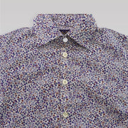 Unruly Blue Girls Liberty Purple Sky Floral Cotton Dress