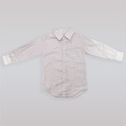 Unruly Blue Boys Red Checkered Long Sleeve Cotton Formal Shirt