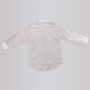 Unruly Blue Boys Red Checkered Long Sleeve Cotton Formal Shirt