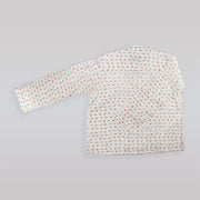 Unruly Blue Boys White Cotton Short Sleeve Diver Graphic Shirt