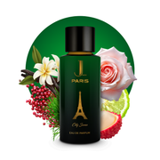 Paris Eau de Parfum City Series Romantic Rose and Vanilla Fragrance