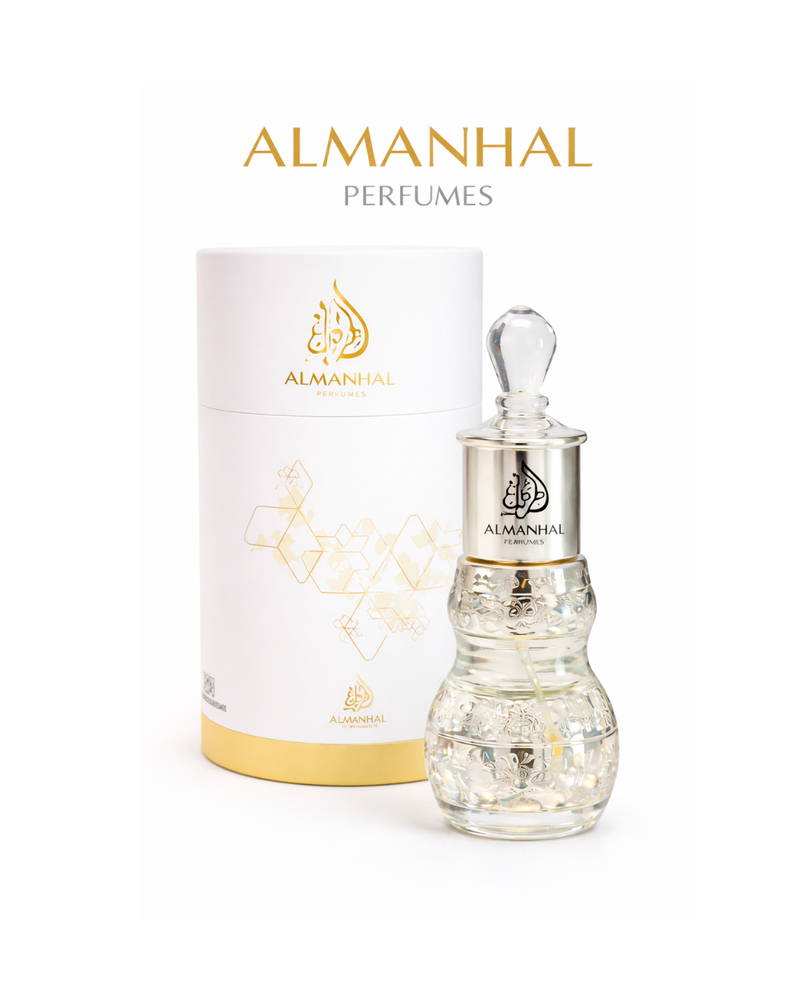 Al Manhal White Musk Perfume Oil – Long-Lasting Arabian Fragrance (12ml)