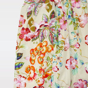 Nanos Baby Girls Floral Print Cotton Vestido Party Dress
