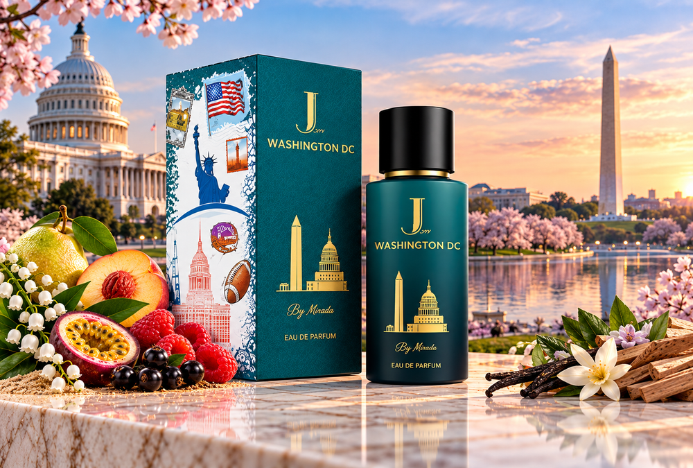 Washington D.C. Fresh Fruity Floral Niche Eau de Parfum 50ml