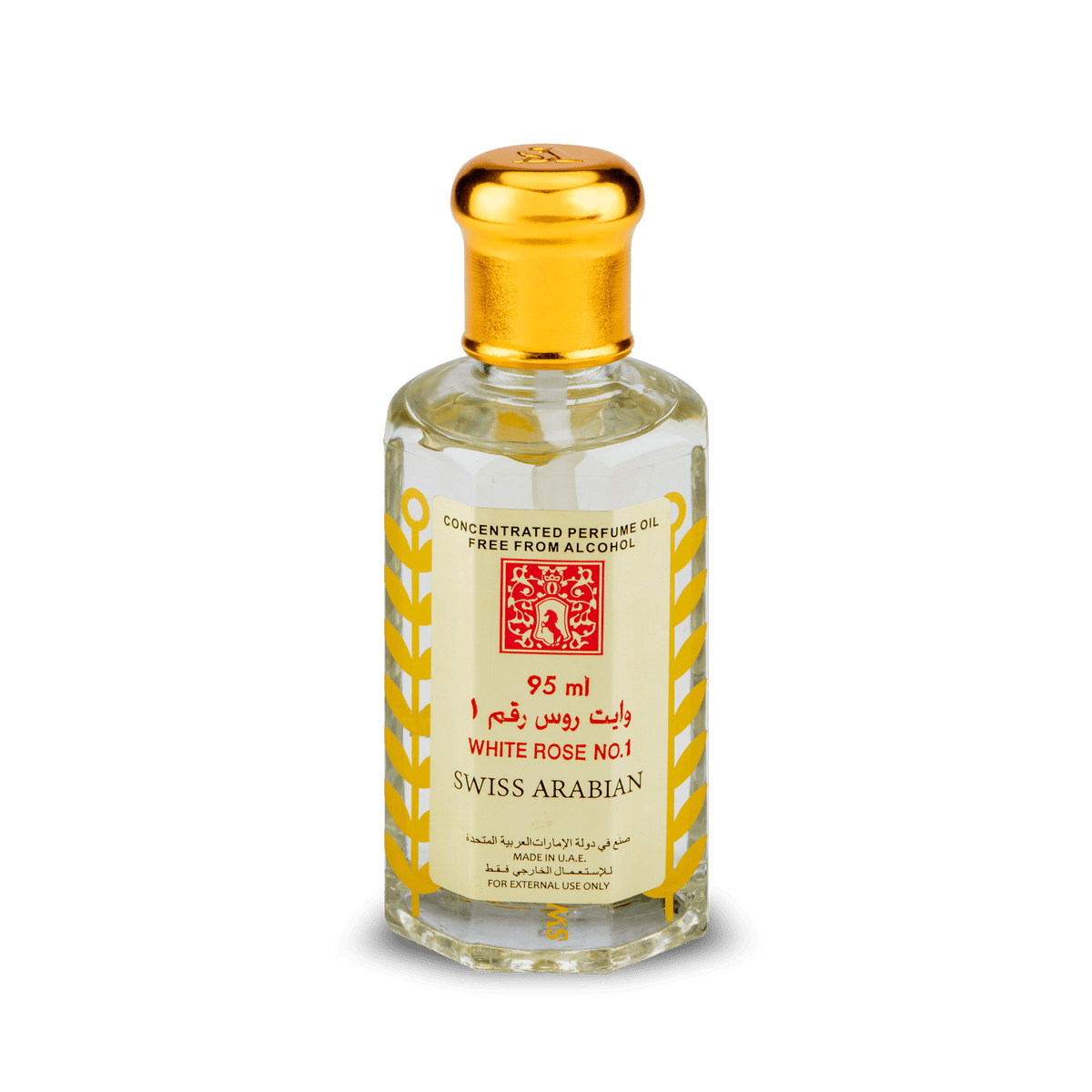 Swiss Arabian White Rose Concentrated Perfume Oil Pure Floral Fragrance