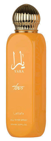 Lattafa Yara Tous All Over Spray Tropical Mango and Coconut Fragrance 150ml