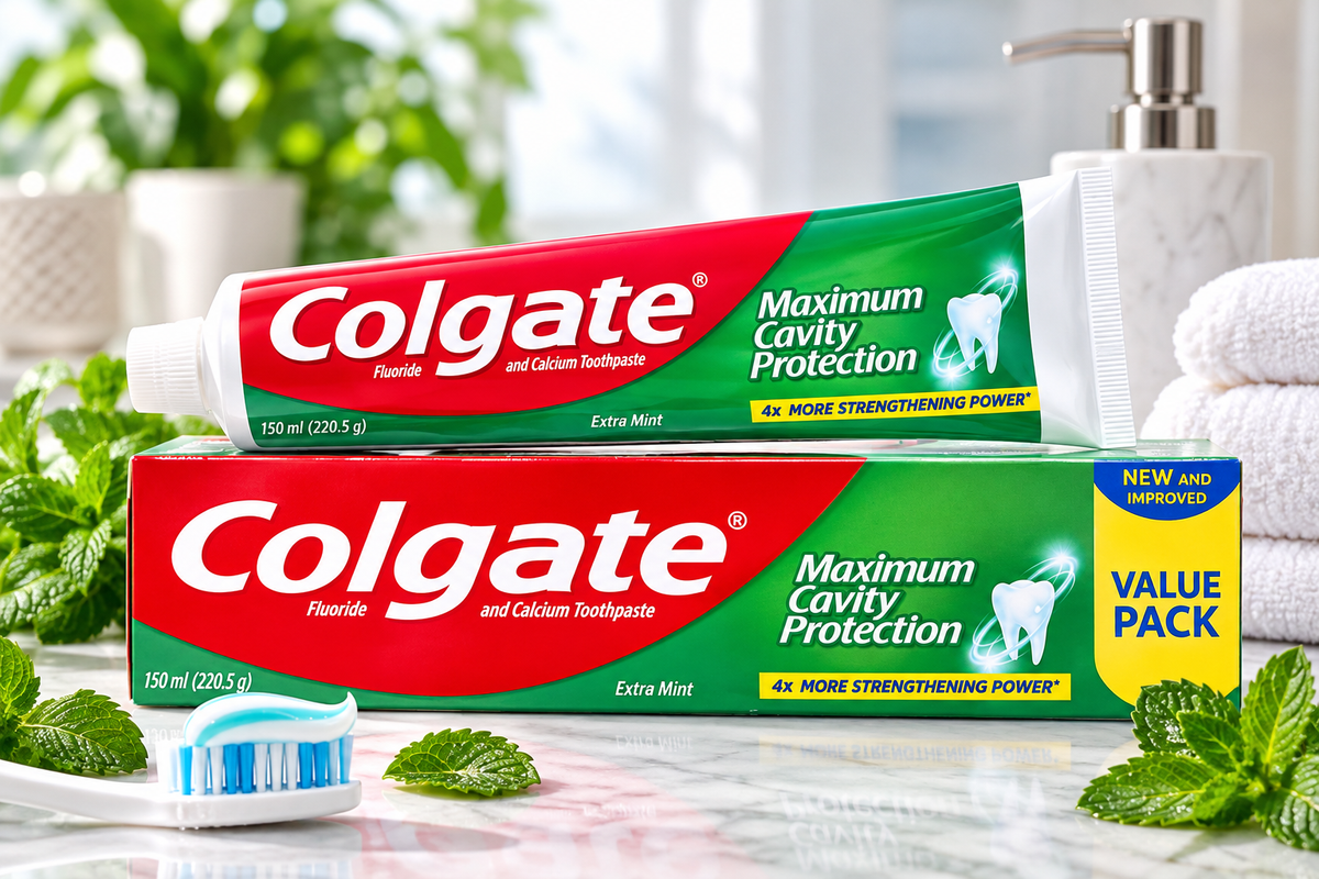 Colgate Max Cavity Extra Mint 150ml x 6pcs  – Strong Teeth & Fresh Breath