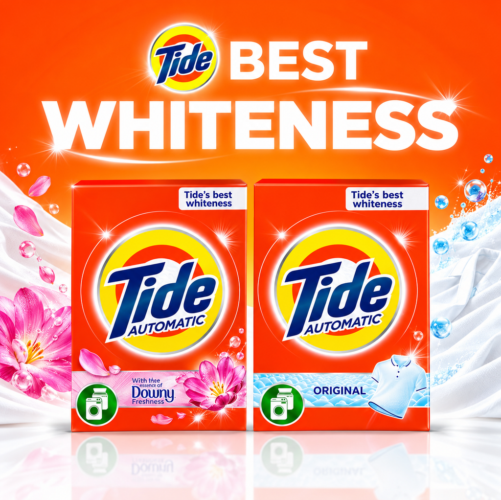 Tide Detergent Powder 110GMX 10Pcs – Original Scent & Downy Lavender Mini Packs