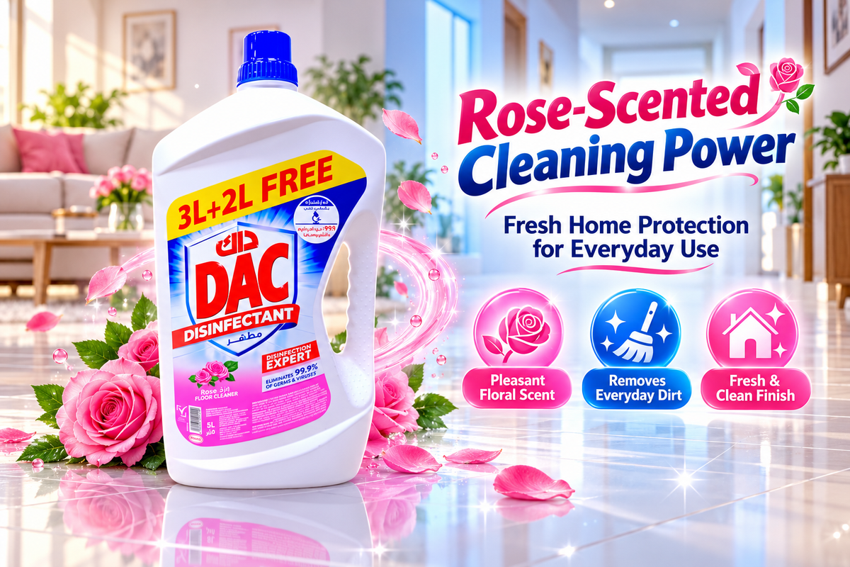 Dac Rose Disinfectant 3L X 2Pcs = 6L Value Pack