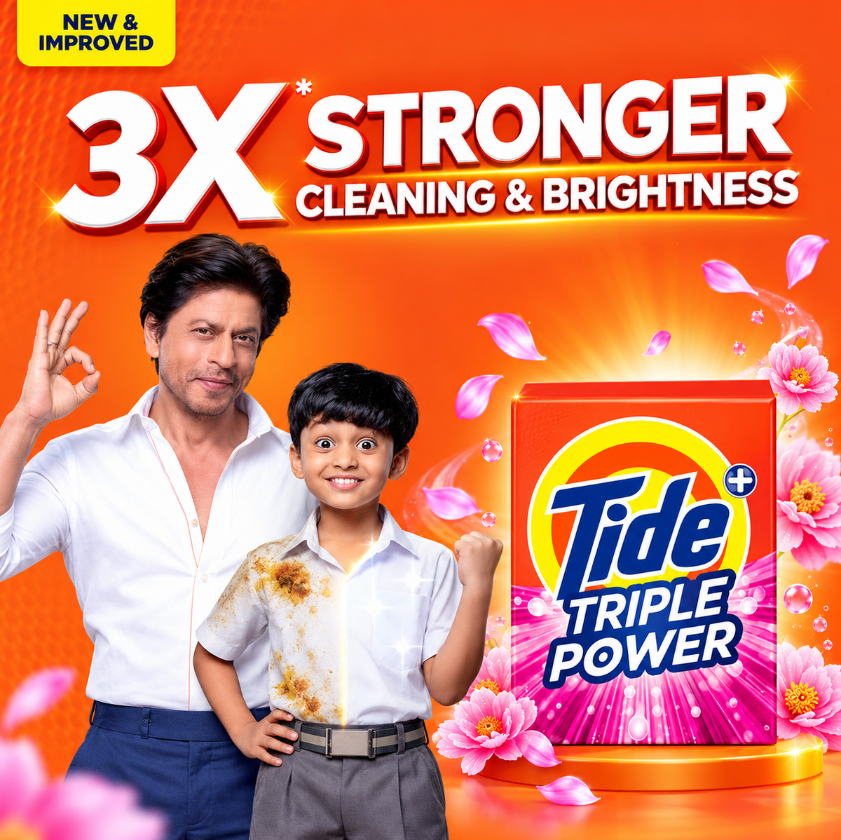 Tide Triple Power Downy Floral Breeze 2.25kg X 2Pcs  – Deep Clean & Freshness