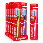 Colgate Double Action Toothbrush – Effective Everyday Cleaning 2pack x 24pcs