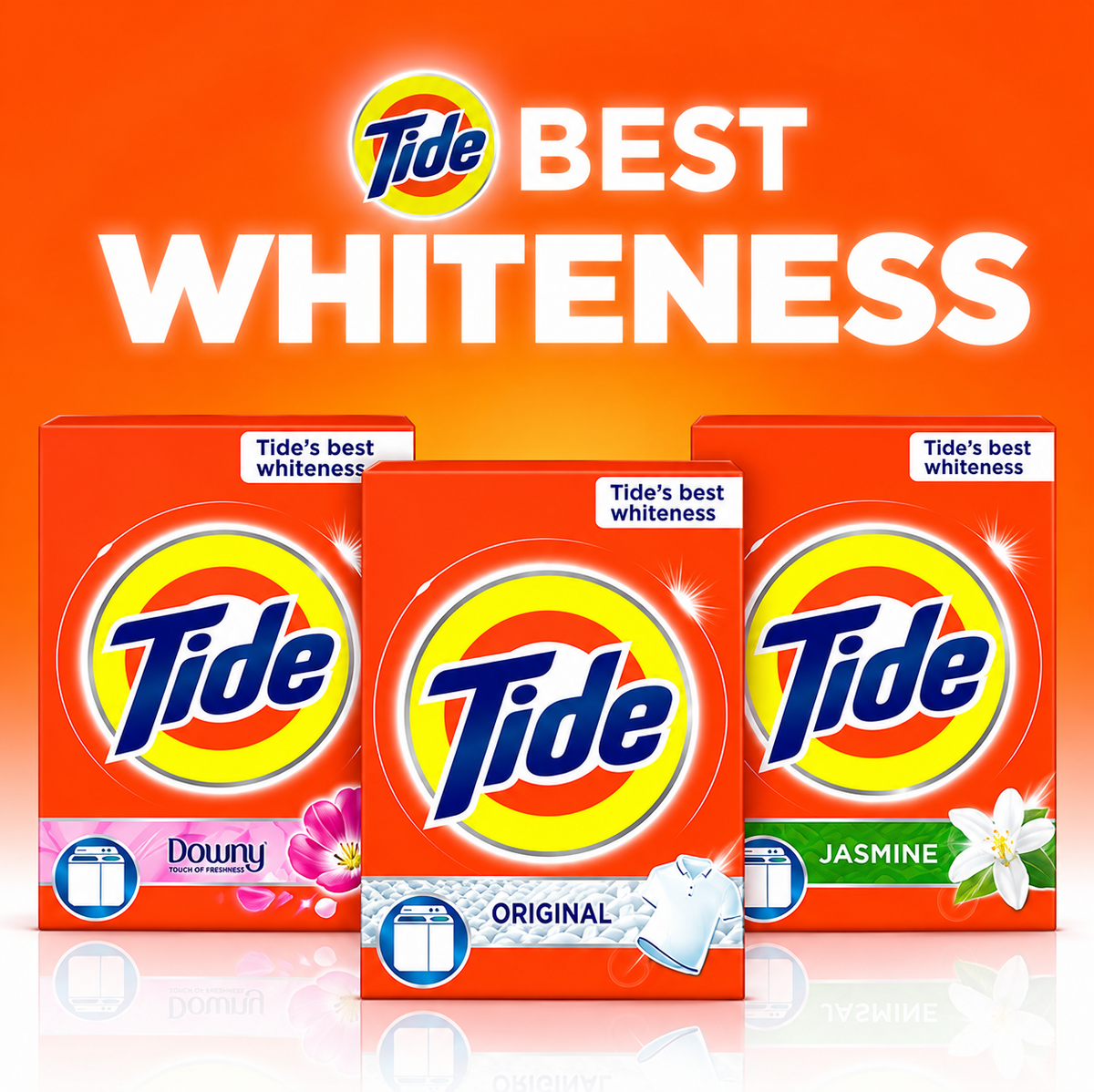 Tide Original Detergent Powder 9kg Value Pack