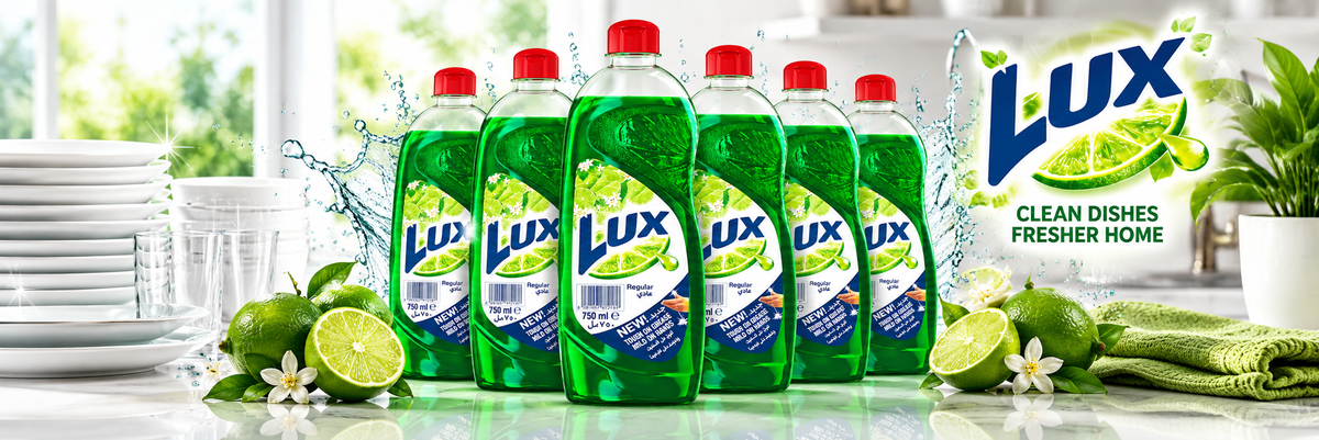 Lux Green Regular Dishwash 750ml x 6pcs – Everyday Kitchen Cleaning