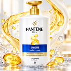 Pantene Shampoo Daily Care 1L x 2pcs – Soft, Smooth & Manageable Hair