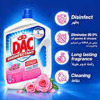 Dac Rose Disinfectant 3L X 2Pcs = 6L Value Pack
