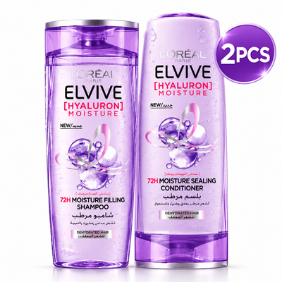 L’Oréal Hyaluron Hair Care Set – Shampoo & Conditioner 2 × 400ml