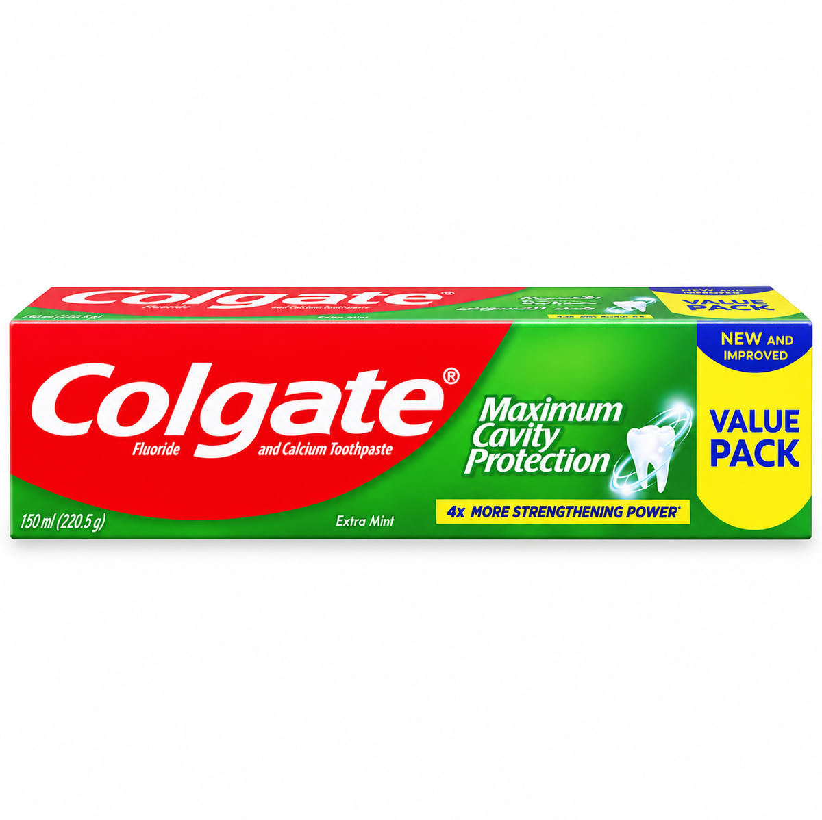 Colgate Max Cavity Extra Mint 150ml x 6pcs  – Strong Teeth & Fresh Breath