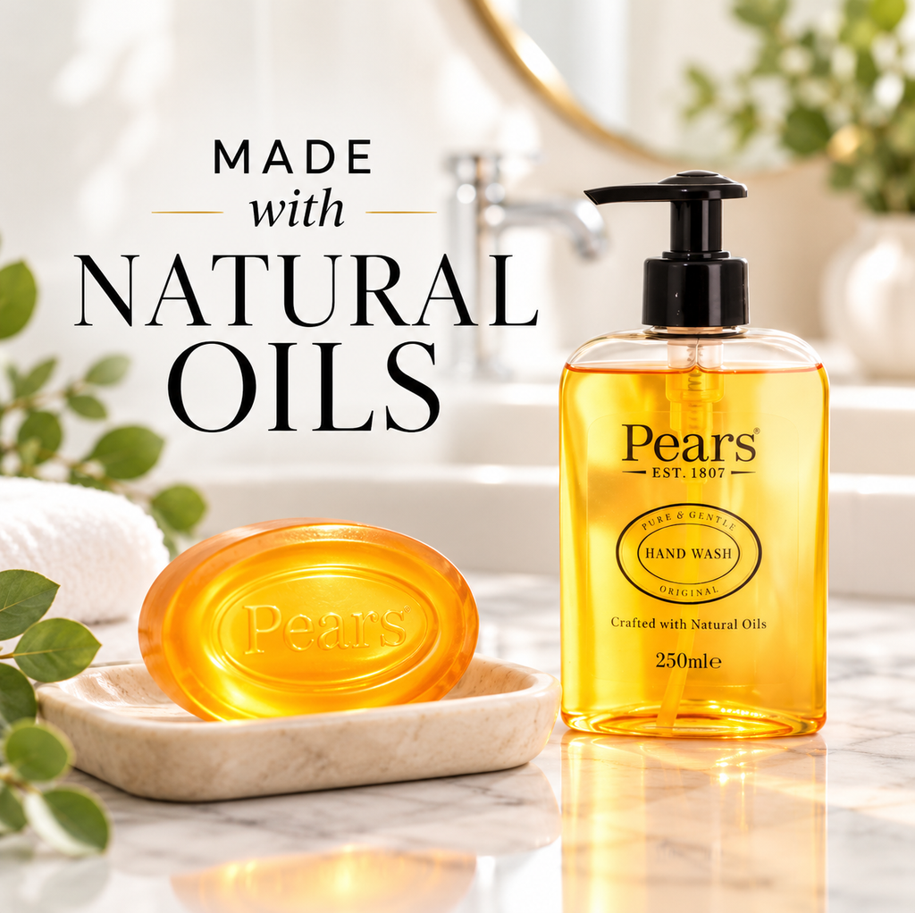 Pears Gentle Cleansing Soap 125g x 6pcs – Mild Daily Skin Care