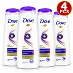 Dove Shampoo 400ml  x 4pcs – Moisturizing Care for Dry Hair