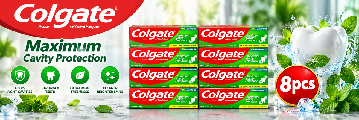 Colgate Max Cavity Extra Mint 120ml – Everyday Oral Care