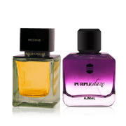 Ajmal Banshee Unisex Fragrance Gift Set with Patchouli and Aquatic EDPs