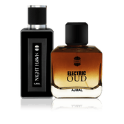 Ajmal Signature Night Hawk and Electric Oud Fragrance Duo