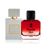 Ajmal Banshee Unisex Fragrance Gift Set with Patchouli and Aquatic EDPs