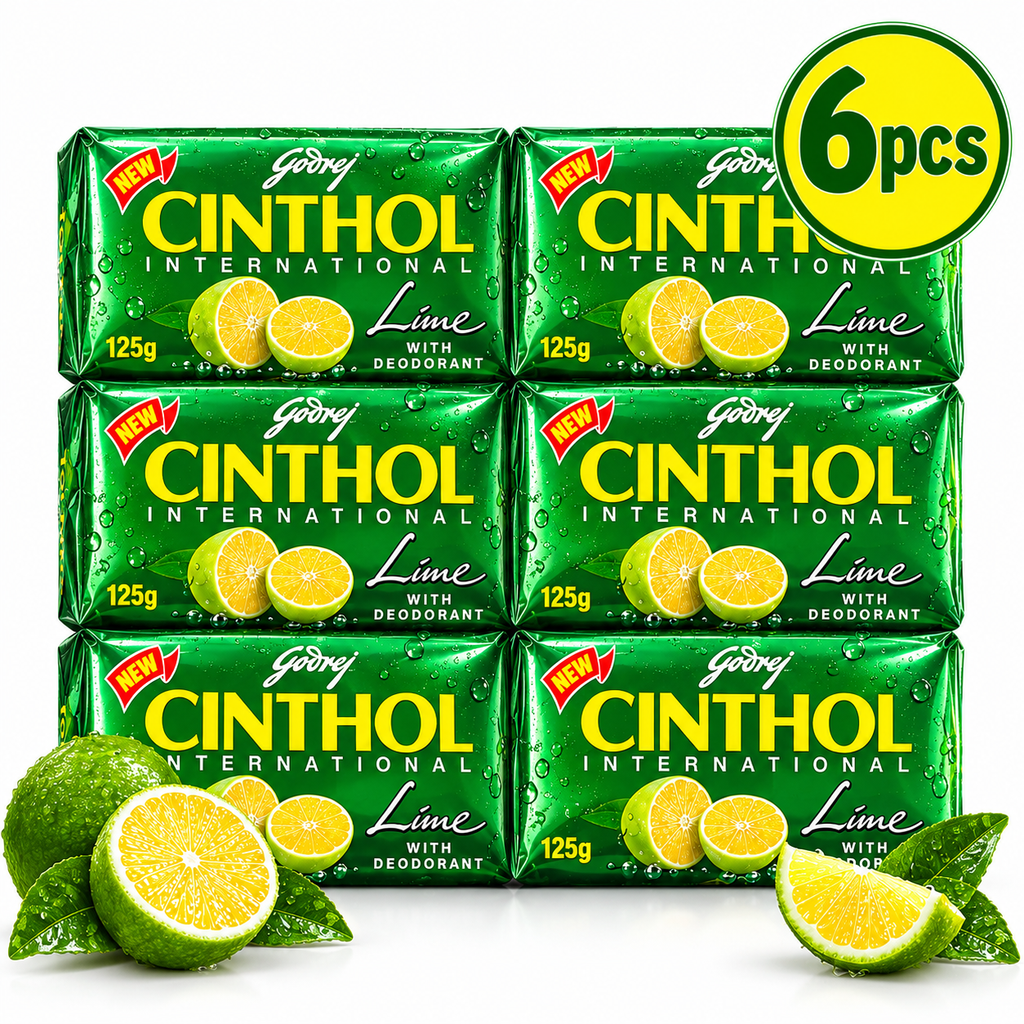 Cinthol Lime Fresh Bathing Soap – 125g x