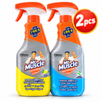 Mr Muscle Kitchen + Bathroom Cleaner Twin Pack – 2 x 500ml