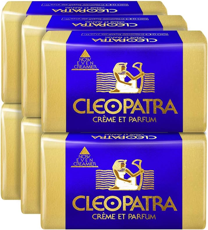 Cleopatra Cream Soap 120g 2Pack x 12pcs  – Gentle Cleansing & Soft Skin Care