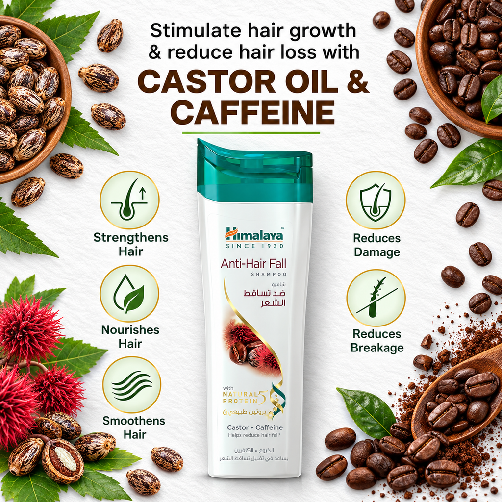 Himalaya Anti Hair Fall 400ml – Nourishing Shampoo for Weak Hair