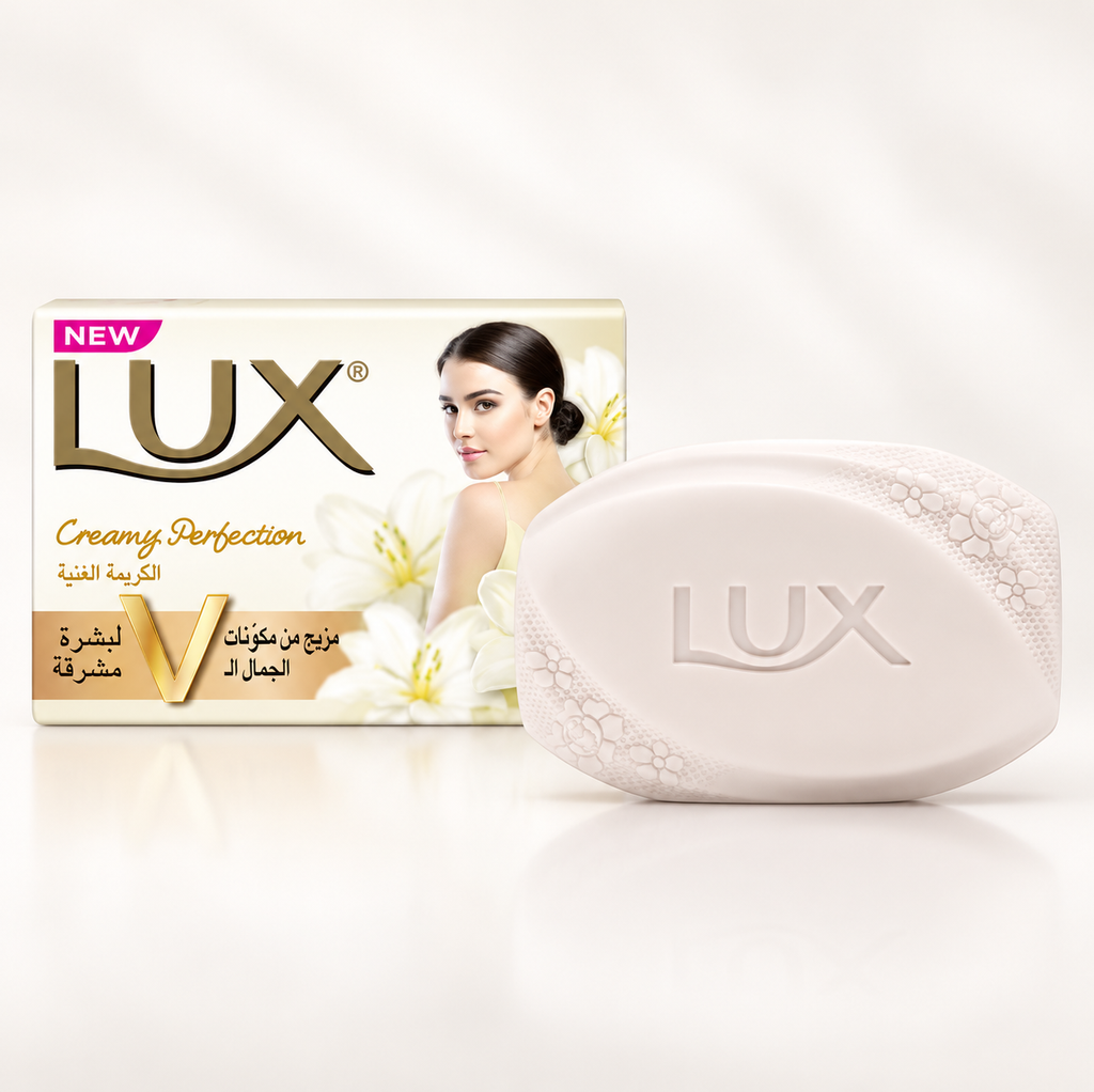 Lux Creamy Perfection 165g x 4pcs – Gentle Daily Cleansing Soap