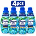 Comfort Concentrated Blue Love Fabric Softener 905ml – Long-Lasting Freshness 4pcs
