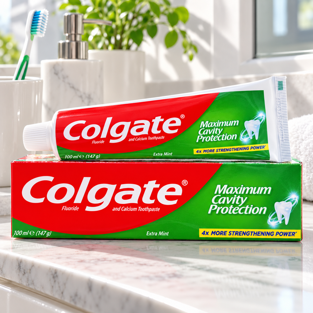 Colgate Maximum Cavity Protection Toothpaste – Extra Mint, 100 ml (1x10 pcs)