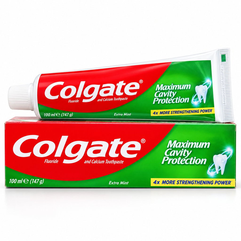 Colgate Maximum Cavity Protection Toothpaste – Extra Mint, 100 ml (1x10 pcs)