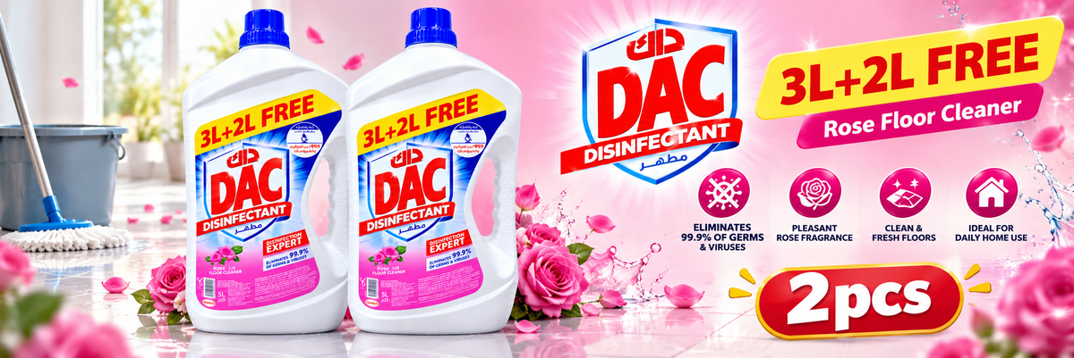 Dac Rose Disinfectant 3L X 2Pcs = 6L Value Pack