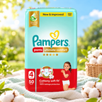 Pampers Premium Care Pants Size 4–x 50 Pants (100 Count)