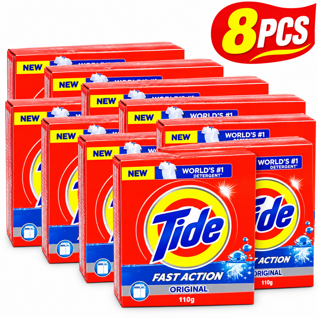 Tide Detergent Powder 110GMX 10Pcs – Original Scent & Downy Lavender Mini Packs