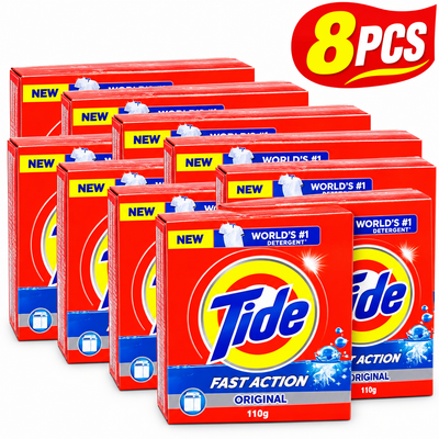 Tide Detergent Powder 110GMX 10Pcs – Original Scent & Downy Lavender Mini Packs