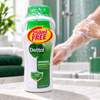Dettol Original Antibacterial Body Wash – 500ml + 250ml Free Pack (1x3 pcs)