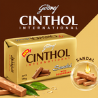 Cinthol Sandal Soap 175g  x 12 pcs – Fresh Cleansing with Sandal Fragrance