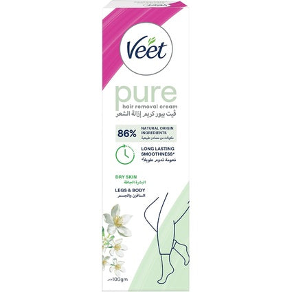 Veet Hair Removal Cream for Dry Skin 100ml x 8pcs – Smooth Skin Care