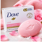 Dove Pink Beauty Bar 135g x 8pcs – Gentle Cleansing & Soft Skin Care